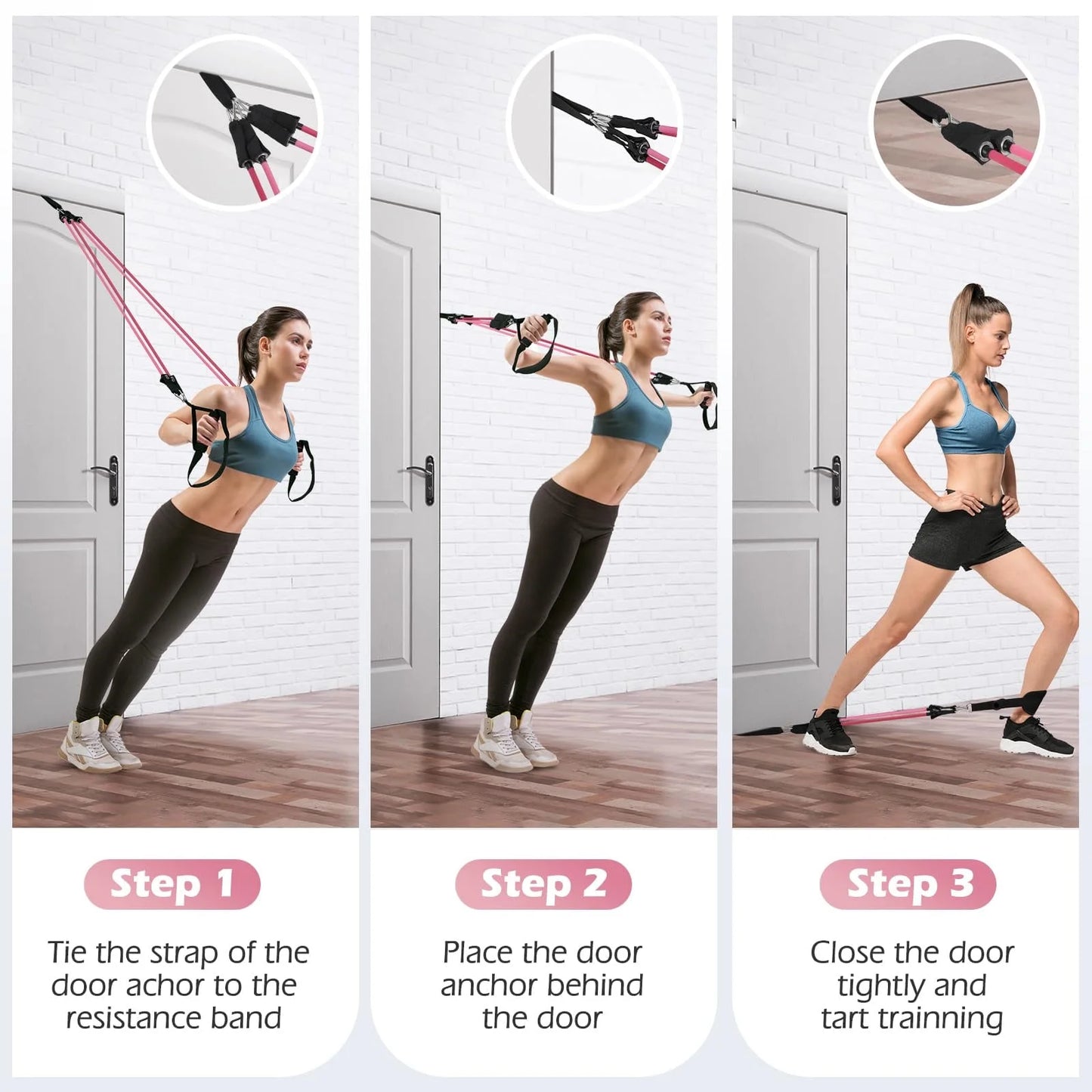 Pilates Bar Kit with Resistance Bands,Pilates Bar with Stackable Bands Workout Equipment for Legs,Hip,Waist and Arm,Exercise Fitness Equipment for Women & Men Home Gym Yoga Pilates